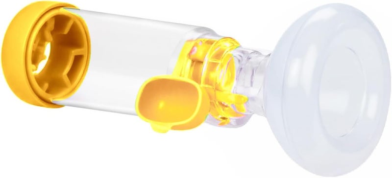 freespace Chamber for Pets Inhaler Spacer for Cat or Dog Handheld Spacer for Giving Medicine to Your Pet with Exclusive Breathing Indicator (for Cat(Yellow)) - Image 5